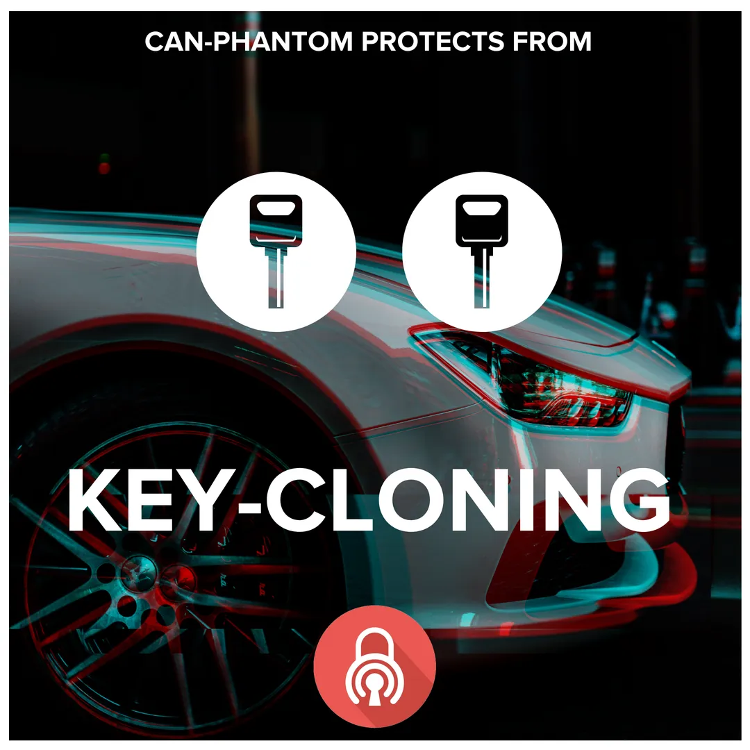 CAN-Phantom protects from key cloning
