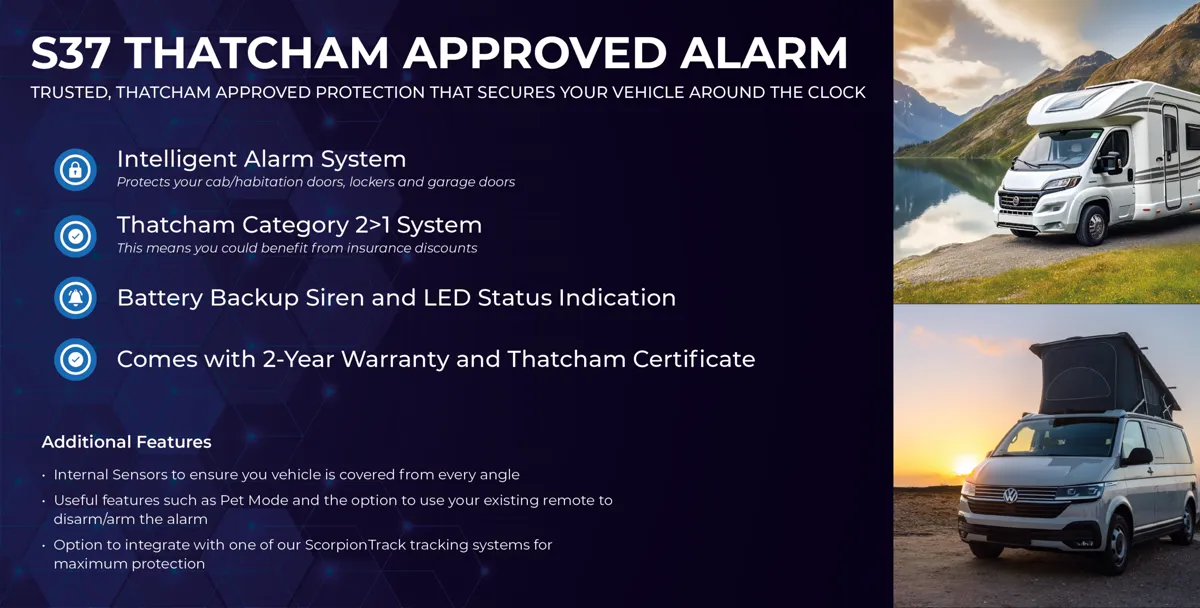 Scorpion S37 CAN-Bus Alarm